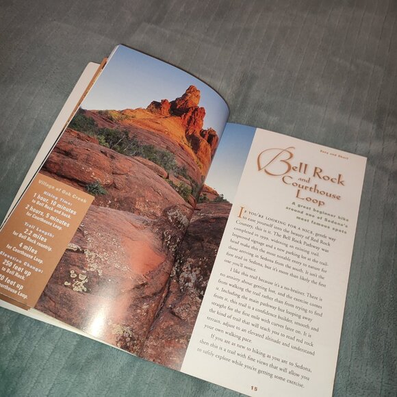 Book Sedona Top 10 Hikes Hiking Travel Easy Stroll Advanced Big Adventures - Picture 5 of 9